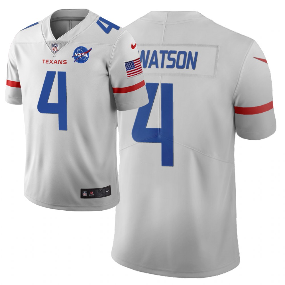 Men Nike NFL Houston Texans 4 deshaun watson Limited city edition white jersey